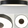 Best Straluma Plafondlamp Coin rond 50cm zwart CCT