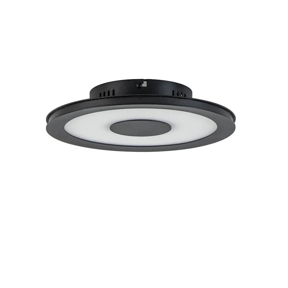 plafondlamp_disc_cm_zwart_0.webp Best Straluma **Plafondlamp disc 26cm zwart 3-step dim
