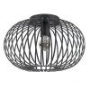 plafondlamp_donut_draad_z_0.webp Discount Straluma Plafondlamp donut draad zwart 40cm