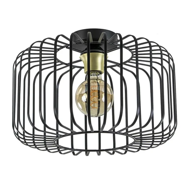 plafondlamp_draad_cilinde_0-1.webp Store Straluma Plafondlamp draad cilinder zwart/brons