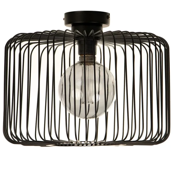 plafondlamp_draad_cilinde_0.webp Hot Straluma Plafondlamp draad cilinder zwart 28cm