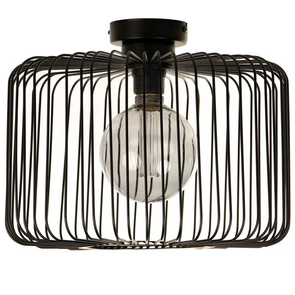 plafondlamp_draad_cilinde_0.webp Hot Straluma Plafondlamp draad cilinder zwart 28cm