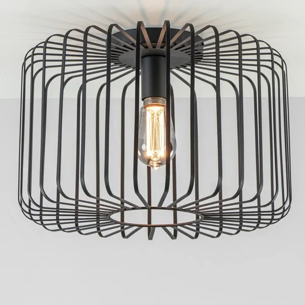 plafondlamp_draad_cilinde_1-2.webp Shop Straluma Plafondlamp draad cilinder 40cm