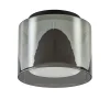 plafondlamp_ice_cm_zwarts_0.webp Flash Sale Straluma Plafondlamp Ice 23cm zwart/smoke IP44