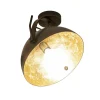 plafondlamp_koepel__cm_gu_1.webp Clearance Straluma Plafondlamp koepel 30 cm gunmetal/goldleaf