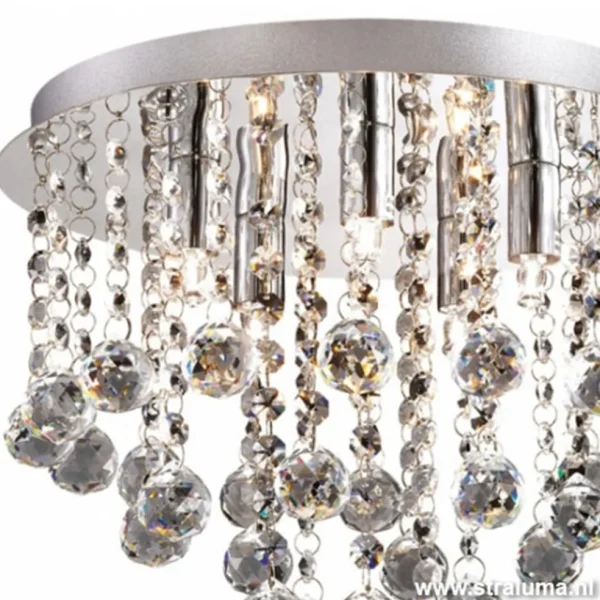 plafondlamp_kristal_bolle_1-2.webp Cheap Straluma Plafondlamp kristal bollen + chroom 31cm