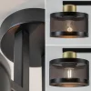 plafondlamp_l_zwartgoud_c_3.webp Discount Straluma Plafondlamp 3L zwart/goud cilinder geperforeerd