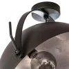 Best Straluma Plafondlamp Larino gunmetal/silverleaf 40 cm