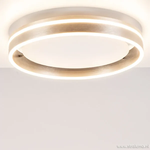 plafondlamp_led_cirkel_rv_1.webp Clearance Straluma Plafondlamp Led Cirkel rvs 40cm