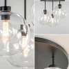 plafondlamp_lichts_zwart__2-1.webp Online Straluma Plafondlamp 3-lichts zwart + helder glas 25cm