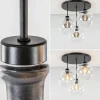 plafondlamp_lichts_zwart__3-1.webp Online Straluma Plafondlamp 3-lichts zwart + helder glas 25cm