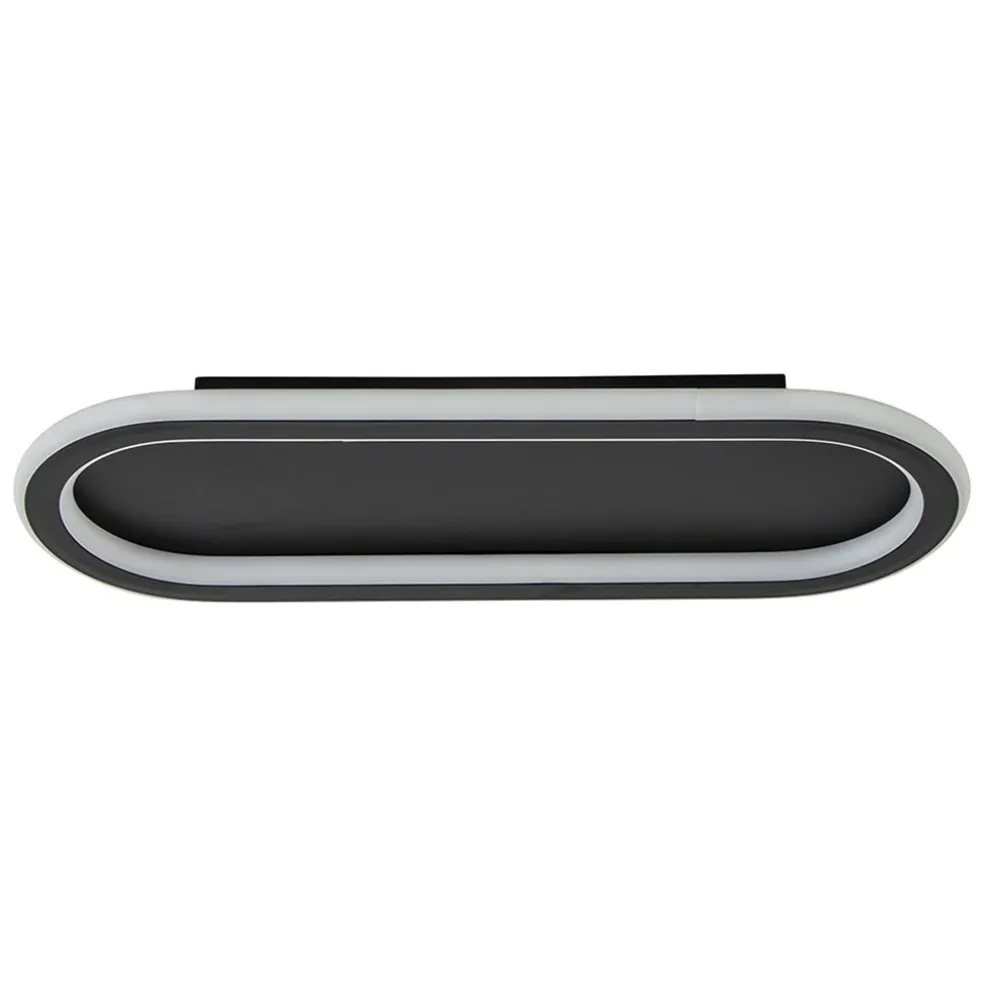 plafondlamp_lois__zwart_s_0.webp Best Sale Straluma Plafondlamp Lois 40 zwart 3-switch dim
