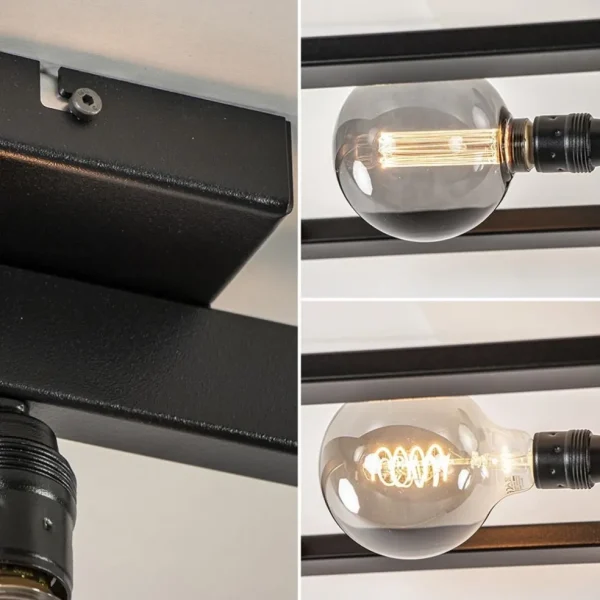 plafondlamp_longa_zwart_x_3.webp Cheap Straluma Plafondlamp Longa zwart 2xframe vierkant