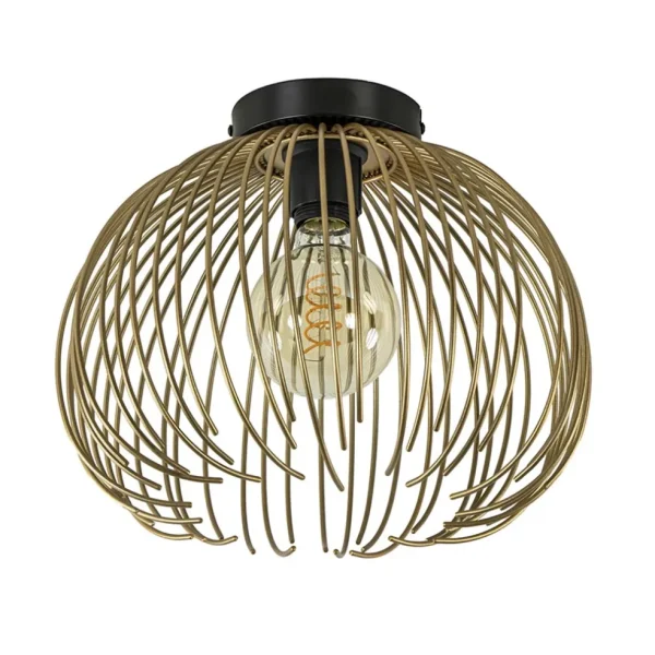 plafondlamp_nest_matgoudz_0.webp Cheap Straluma Plafondlamp Nest matgoud/zwart