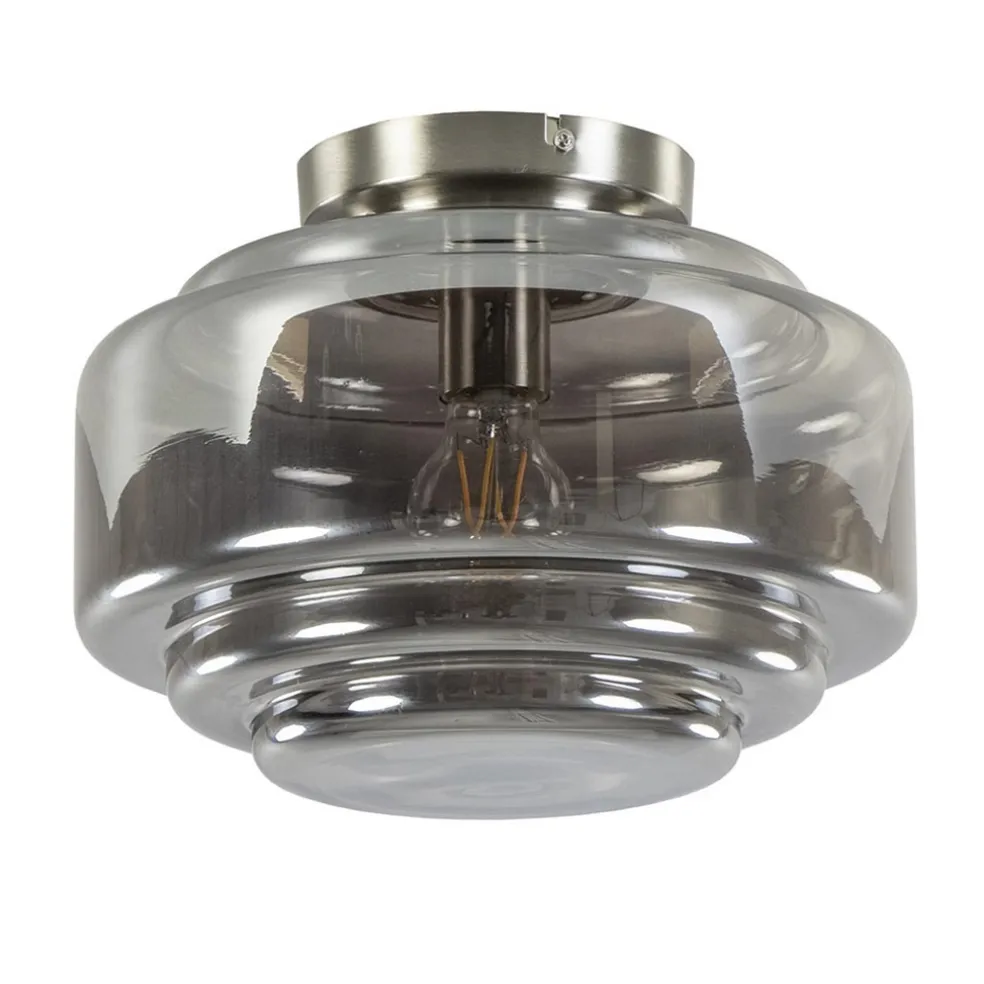 plafondlamp_nikkel__smoke_0.webp Fashion Straluma Plafondlamp nikkel + smoke glas