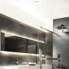 Fashion Straluma Plafondlamp nikkel/glas IP44 3-step dim.