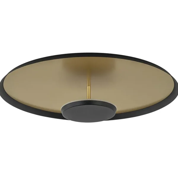plafondlamp_oro_cm_zwartm_0-1.webp Best Sale Straluma Plafondlamp Oro 45cm zwart/matgoud
