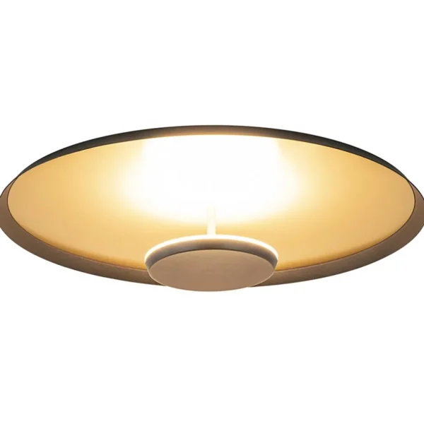 plafondlamp_oro_cm_zwartm_1-1.webp Best Sale Straluma Plafondlamp Oro 45cm zwart/matgoud