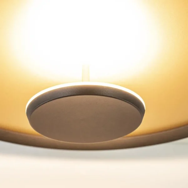 plafondlamp_oro_cm_zwartm_2-1.webp Best Sale Straluma Plafondlamp Oro 45cm zwart/matgoud
