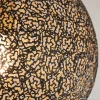 Shop Straluma Plafondlamp Oronero bol zwart/goud 30cm