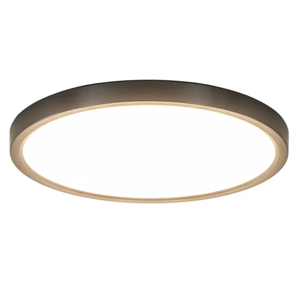 plafondlamp_piatto__zwart_1.webp New Straluma Plafondlamp Piatto 30 zwart + bew.sensor