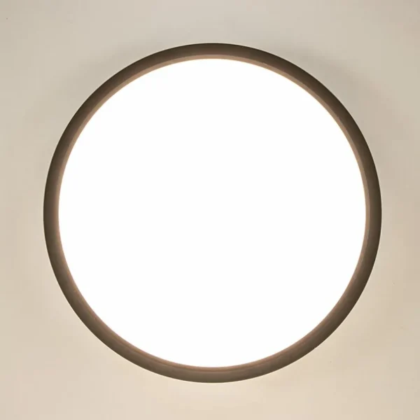 plafondlamp_piatto__zwart_2.webp New Straluma Plafondlamp Piatto 30 zwart + bew.sensor