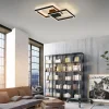 Store Straluma Plafondlamp Q-Marko smart vierk.zwart rgb/cct