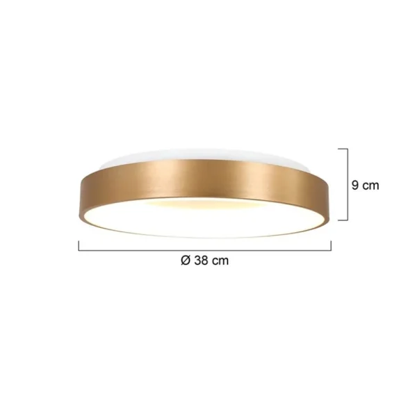 plafondlamp_ringlede_cm_m_3.webp Best Sale Straluma Plafondlamp Ringlede 38cm matgoud
