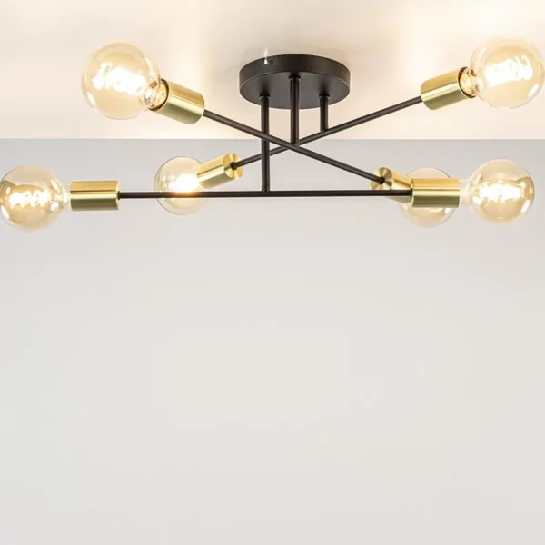 plafondlamp_sticks_l_zwar_1-2.webp Discount Straluma Plafondlamp Sticks 6L zwart/goud
