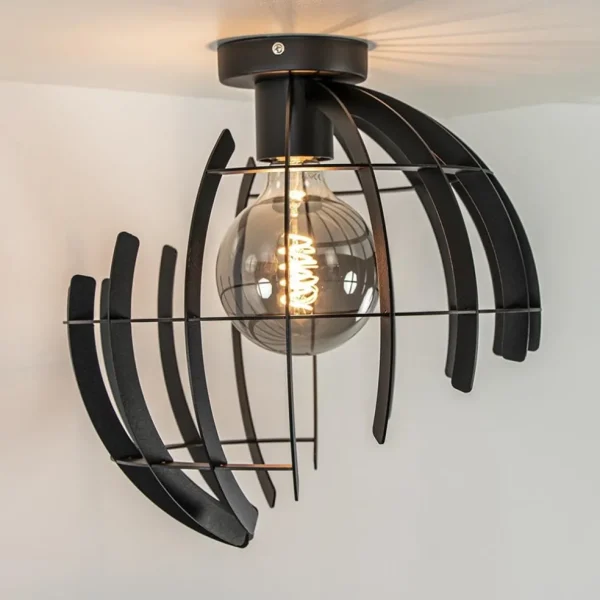 plafondlamp_terra_cm_zwar_2-1.webp Sale Straluma Plafondlamp Terra 35cm zwart