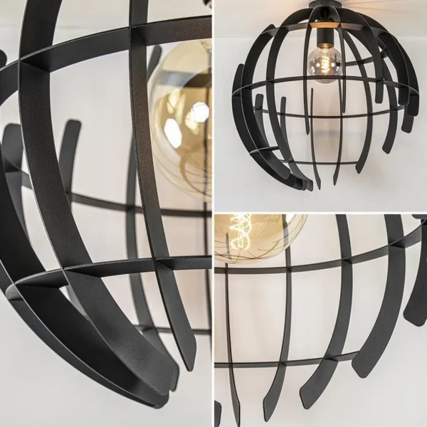 plafondlamp_terra_cm_zwar_3.webp Clearance Straluma Plafondlamp Terra 60cm zwart