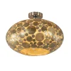 plafondlamp_ufo_goud_sche_1.webp Fashion Straluma Plafondlamp Ufo goud schelpen 40cm