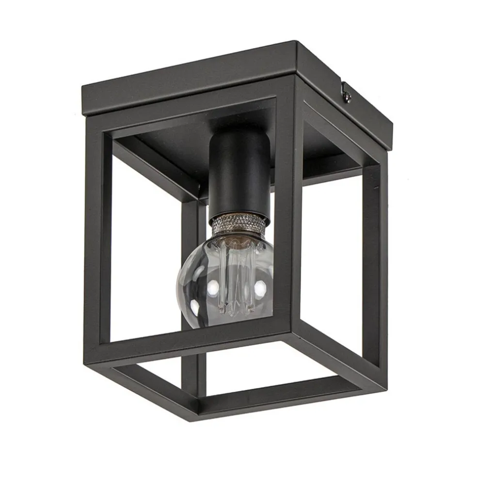 plafondlamp_vierkant_fram_0.webp Hot Straluma Plafondlamp vierkant frame klein zwart