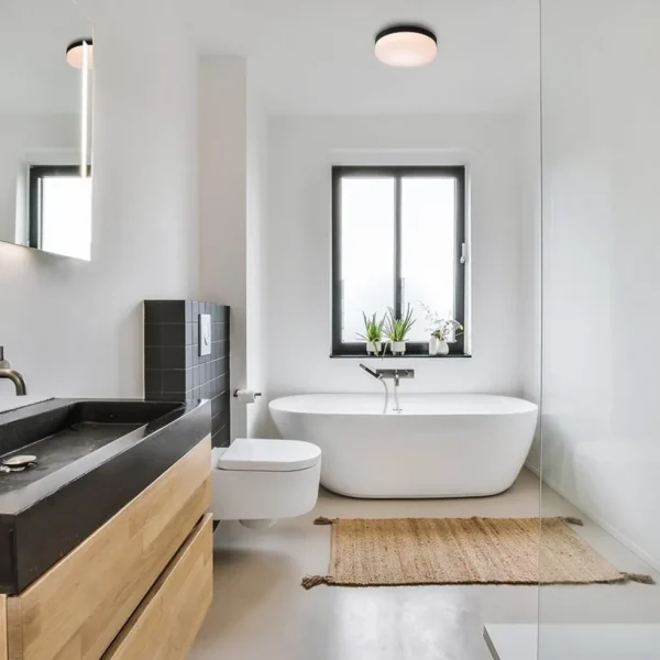 plafondlamp_zwart_ip__bew_4.webp Best Sale Straluma Plafondlamp zwart IP44 + bewegingssensor