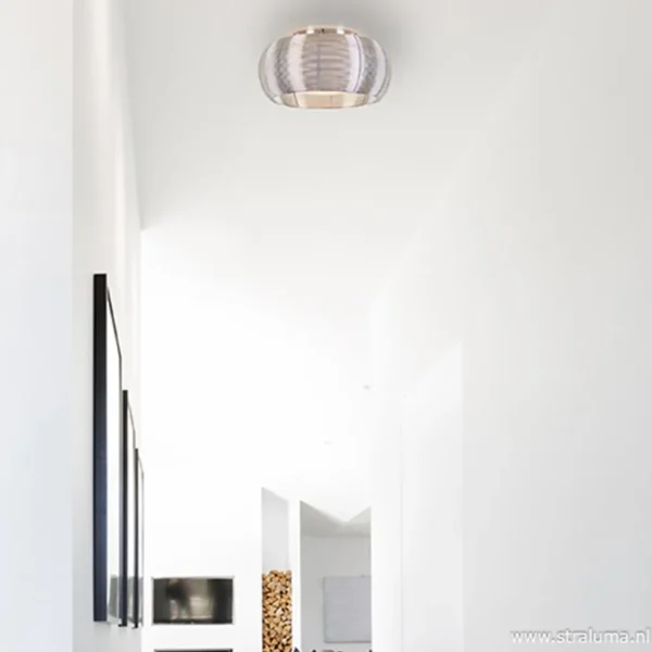 plafondlampplafonnire_gla_4.webp Cheap Straluma Plafondlamp-plafonnière glas en chroom