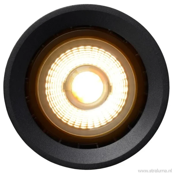 plafondspot_cilinder_zwar_2.webp Sale Straluma Plafondspot cilinder zwart gu10-111 dim to warm