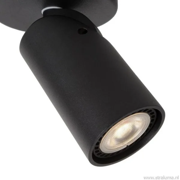 plafondspot_enkel_zwart_i_2.webp Shop Straluma Plafondspot enkel zwart incusief GU10 dim to warm
