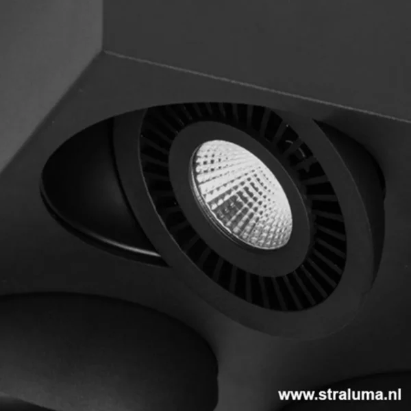 plafondspot_eye_box_l_zwa_2.webp Cheap Straluma Plafondspot Eye box 4L zwart 3000k
