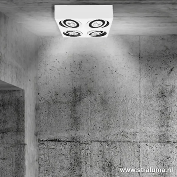 plafondspot_eye_l_witzwar_4.webp Flash Sale Straluma Plafondspot Eye 4L wit/zwart 3000k