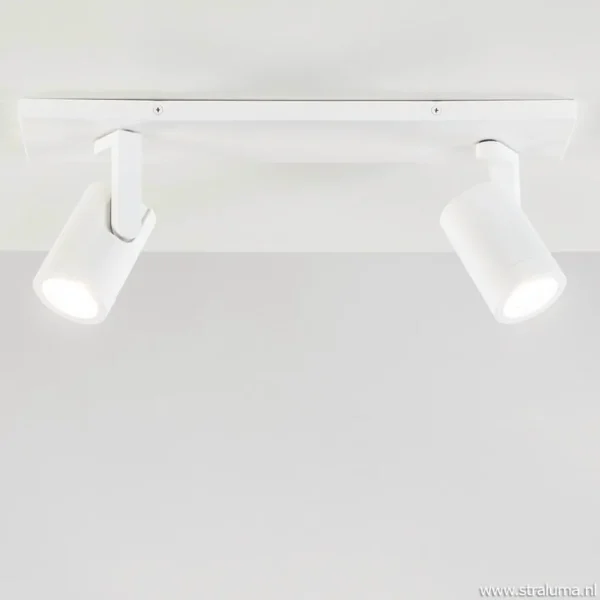 plafondspot_halo_l_op_bal_1.webp Hot Straluma Plafondspot Halo 2L op balk wit