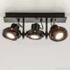 plafondspot_l_op_balk_zwa_1.webp Discount Straluma Plafondspot 3L op balk zwart gu10 incl.