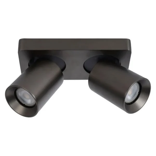 plafondspot_lichts_gunmet_0.webp Cheap Straluma Plafondspot 2-lichts gunmetal incl. gu10