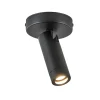 plafondspot_lichts_mat_zw_1-2.webp Shop Straluma Plafondspot 1-lichts mat zwart/goud