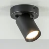 Discount Straluma Plafondspot Oliver enkel tube zwart gu10