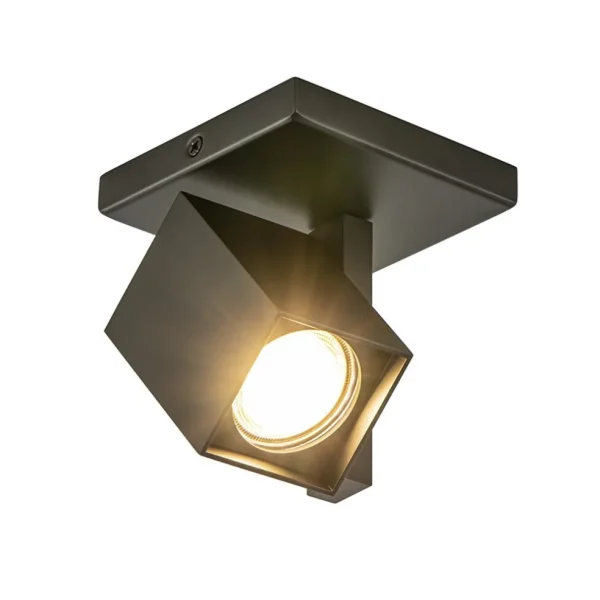 plafondspot_oslo_l_zwart__1.webp Best Sale Straluma Plafondspot Oslo 1L zwart gu10