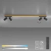 Best Straluma Plafondspot Pure Lines antraciet/hout cct