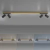 Best Straluma Plafondspot Pure Lines antraciet/hout cct