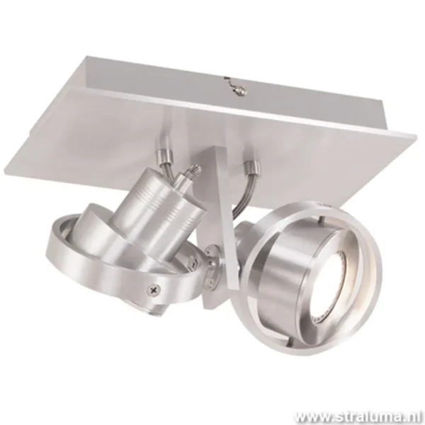 plafondspot_quatro_l_alu__1.webp Cheap Straluma Plafondspot Quatro 2L alu led incl.gu10