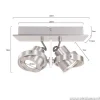 plafondspot_quatro_l_alu__2.webp Cheap Straluma Plafondspot Quatro 2L alu led incl.gu10