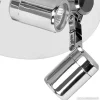 Sale Straluma Plafondspot Rain 3l rond chroom IP44